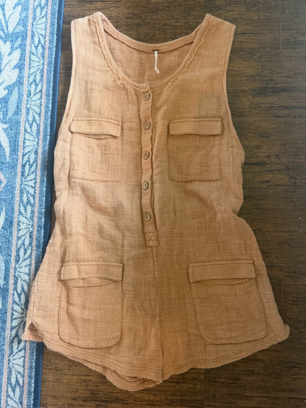 Free People Jude Cotton Romper size Small